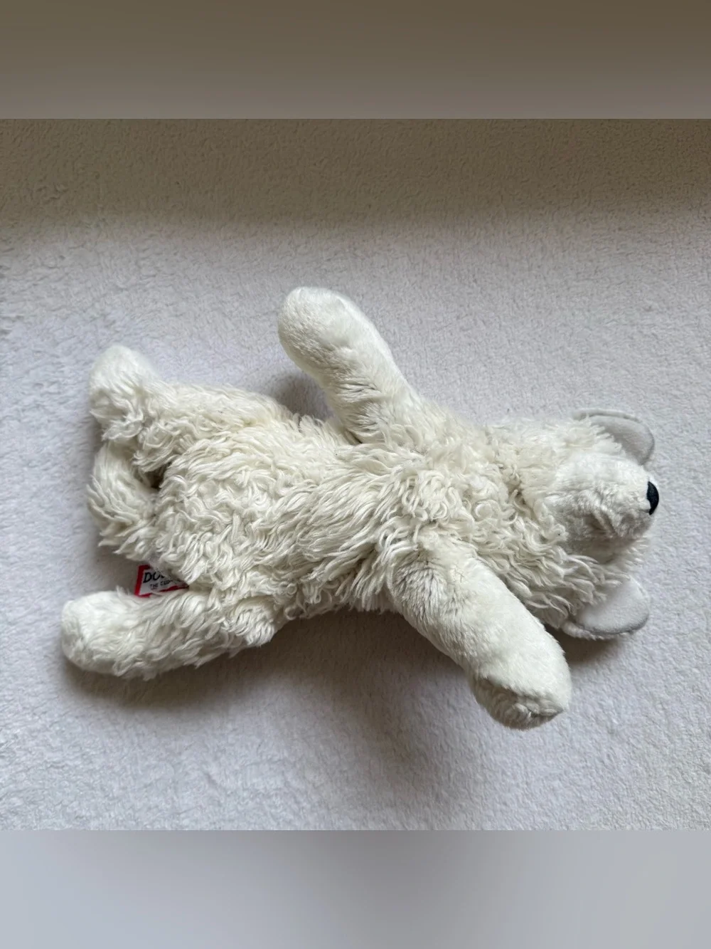 Vintage Douglas Arctic Fox Plush White Cuddle Toy Stuffed Animal 9” Soft Floppy